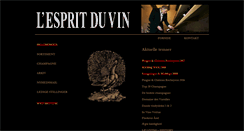 Desktop Screenshot of esprit-du-vin.com